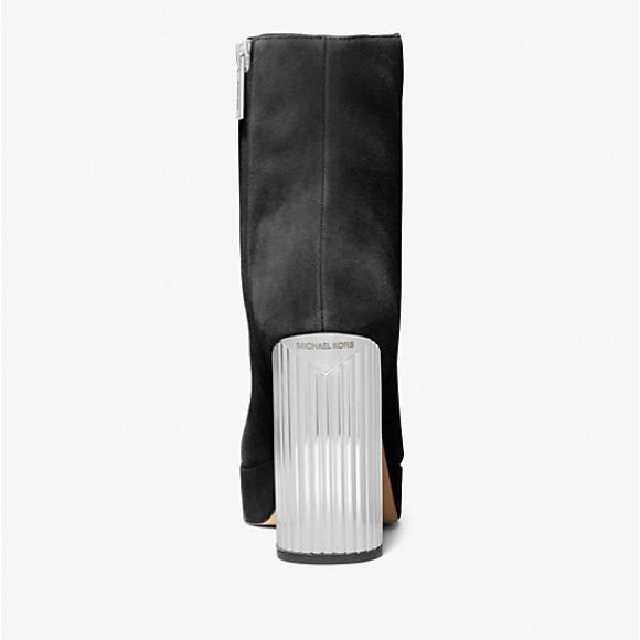 Michael Kors Porter Suede platform boots sz.8 - Picture 4 of 4